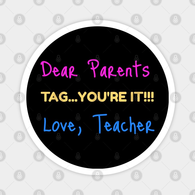 Love, Teacher Magnet by Ebazar.shop